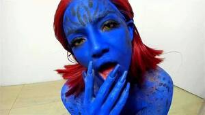 Mystique Cosplay Porn - Watch Mystique blue girl - Mystique, Fap, Blue Porn - SpankBang
