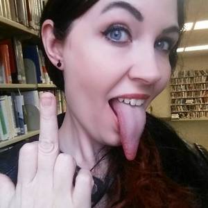 Amateur Long Tongue Porn - Loading image of tonguegodd3ss.