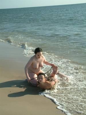 beach bondage movies - Lesbian Beach Bondage