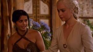 Game Of Thrones Lesbian - How a lesbian sex scene with Daenerys from Game of Thrones was cut from the  books and didn't make it on screen | The Sun