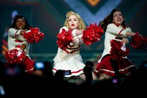 Ariana Grande Cheerleader Porn - Madonna, Ed Sheeran play Grammys â€“ Orlando Sentinel