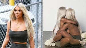 Kim Kardashian Alike - Kanye West Cast Naked Kim Kardashian Lookalikes for the New Yeezy Campaign  | Teen Vogue