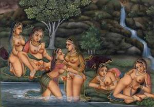 ancient india nude - indian lesbian scene