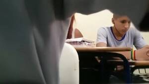 classroom handjob - A103 Handjob In Classroom Gay Porn Video - TheGay.com