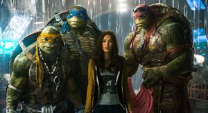 Megan Fox Porn Comics - Movie review: 'Teenage Mutant Ninja Turtles' is ugly-looking reboot, even  with Megan Fox - mlive.com