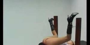 Blonde Pussy Spanking - Beautiful blonde teen bondage pussy spanking - Tnaflix.com