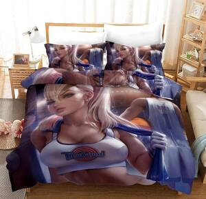 massive anime boobs sleep - 3D Sex Fantasy Sexy Big Boobs Girl Porn Anime Bedding Sets Nude Bikini  Beauty Duvet Cover in-Game Character Queen Comforter Set Boy Teen Otaku  Bedroom Bed in A Bag Soft Quilt Cover