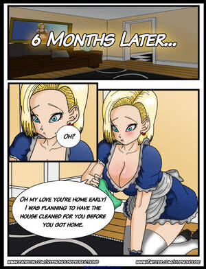 Android 18 And Bulma Lesbian Hentai - Double Feature - Android 18 & Bulma is Yours! HD Hentai Porn Comic - 021