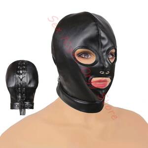 latex gimp bondage anal - Adult Toys Slave Bdsm Bondage Head Mask PU Leather Hood SM Role Playing  Game Erotic Party Mask Fetish Open Mouth And Eye Gimp Adult Sex Toy 230413  From Ruiqi04, $10.16 | DHgate.Com