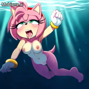 Fat Amy Rose Porn - AI Porn - ahegao ai generated amy rose asphyxiation closed eyes drown drown  - AI Porn