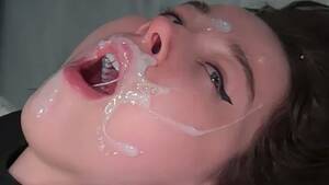 Covered In Sperm - Faces soaked in sperm watch online or download