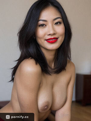 milf asian beauty - Milf Asian Beauty with Big Round Breasts in an Erotic Blowjob Pose -  Naughty Photoshoot | Pornify â€“ Best AI Porn Generator