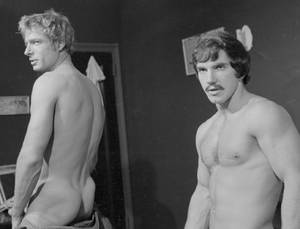 1900 Male Porn Stars - vintage classic handsome naked - Jack Wrangler (left) and ROGER - 1980 gay  porn
