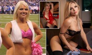Ex Cheerleader - NFL cheerleader claims she was FIRED after her nude OnlyFans photos were  leaked on Reddit | Daily Mail Online