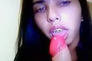 mexican girl dildo - Astonishing Mexican girl uses to chat only with a dildo by Porn Latina,  leaked Teens sex