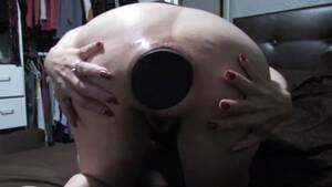 Biggest Butt Plug Porn - ITG - Pushing Out Huge Buttplug - ThisVid.com