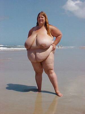 bbw huge breasts beach - Beach Fat Bbw Tits