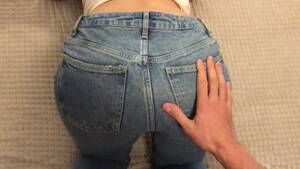 cum on her jeans - My Music Teacher let me Cum on her Jeans - Pornhub.com