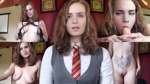 First Year Hermione Granger Porn - Emma Watson - Hermione Really Needs Good Grades!! DeepFake Porn Video -  MrDeepFakes