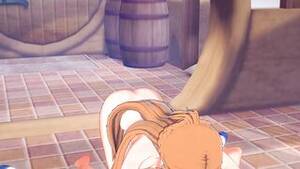 japan anal art - Sword Art Online Animated - Asuna bj and anal to Kirito - Japanese oriental  Manga Hentai Scene Game