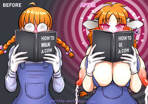 Hypno Lactation Porn - HypnoHub - animal ears before and after blush book bow braid breasts cow  girl cow girl (porniky) cowgirl female only femsub glasses gloves happy  trance heart huge breasts huge nipples humor hypnotic