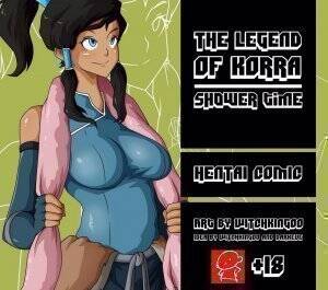 Avatar Korra Boobs Porn Captions - The Legend Of Korra - Shower Time - big breasts porn comics | Eggporncomics