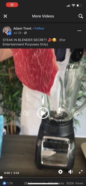 Blender Egg Porn - Blended Steak Bacon Bites : r/ShittyGifRecipes