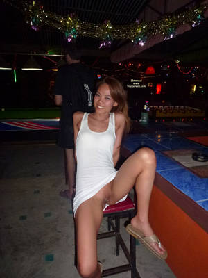 bar 3 nudist girls - Pic #1 Pantieless Girl: *PU Upskirts In Samui Bars - Part 3 -