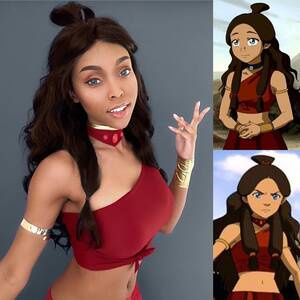Katara Cosplay Avatar The Last Airbender Porn - Fire Nation Katara Cosplay by CutiePieSensei : r/TheLastAirbender