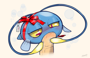 Blue Pokemon Porn Blowjob - Pokemon - Chinchou BJ by Ebvert on Newgrounds