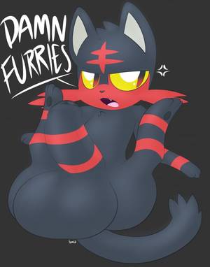 Furry Feral 2016 - e621 2016 absurd_res angry balls big_balls black_background black_fur  dialogue english_text erection feline feral fur hi_res huge_balls