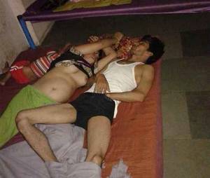 indian real sex sleep - Desi Indian couple semi nude sleeping bedroom nangi photo collection | Desi  XxX Blog