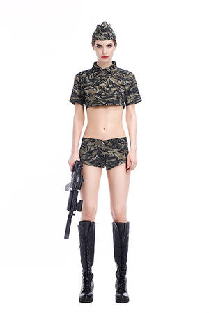 Military Sexy Porn - Adult Women Porn Games Camouflage Costume Military Solider Short Erotic  Uniform Club Fancy Sexy Cosplay Dance