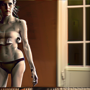 Lingerie Porn Emma Watson - Stable Diffusion prompt: young Emma Watson, naked, full - PromptHero