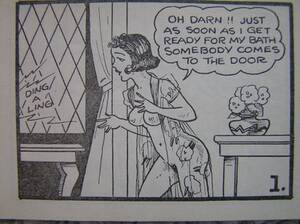 1950s Porn Cartoon - They each have eight pages. Here's one of my favorites: