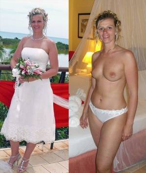 Dressed Undressed Bride Porn - Soon as he gets some I'll show it to you boys.