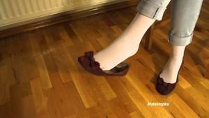 cosplay nylon feet - White nylon pantyhose foot feet fetish promo vid