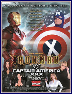 Captain America Xxx Porn - Iron Man Vs Captain America XXX Adult DVD