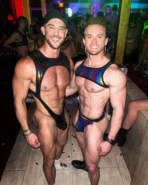 Gay Orgy Backstage - In honor of pride month can we talk about the hordes of gays with similarly  perfect bodies who don't compete or do anything but look good for pictures,  are they all juicing? :