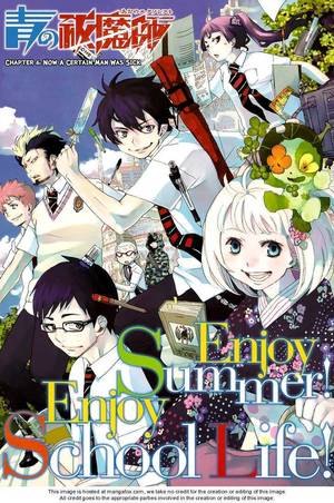 Blue Porn Exorcist Animimaon - If the anime looked like the color images from the manga, I'd probably love  it.