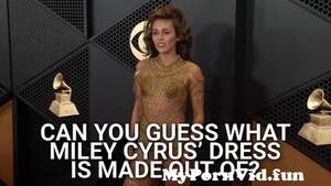 Miley Cyrus S&m Porn - We Just Realized Miley Cyrus' Wild Grammys Dress Was Made Of 14,000 Safety  Pins And Now I'm Even More Shook from blueberry inflation popping Watch  Video - MyPornVid.fun