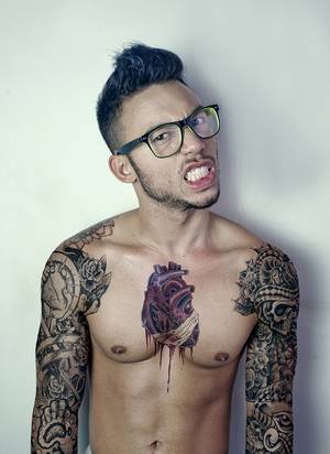 Heart Tattoo Porn - Nice sleeves