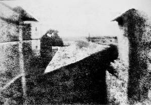 First Porn In History - The first photograph ever taken. By Joseph NicÃ©phore NiÃ©pce. I guess that  counts as