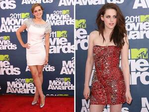 Kristen Stewart Emma Watson Porn - 2011 MTV Movie Awards: Best dressed