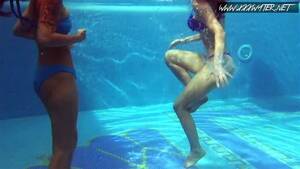 lesbian swim - Watch Two hot lesbian brunettes in the swimming pool - Babe, Public, Big  Ass Porn - SpankBang
