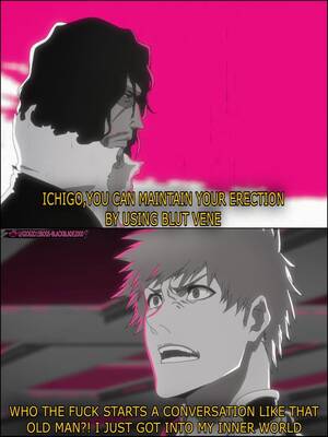 Bleach Zangetsu Porn - Old Man Zangetsu with the bitter truth and a fun fact for Ichigo : r/bleach