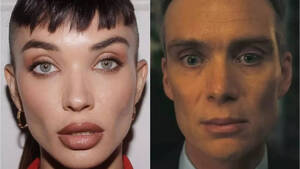 Indian Porn Actress Amy Jackson - Amy Jackson gets tagged as doppelganger of Oppenheimer's Cillian Murphy;  netizens brutally trolled the actress | Etimes - Times of India Videos