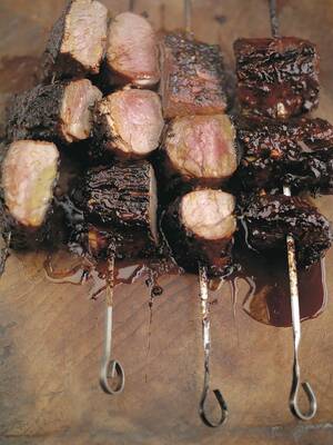 Black Sexy Bbq - BBQ pork fillets | Pork recipes | Jamie Oliver recipes