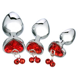 butt plug anal jewelry - Centerel Anal Butt Plug 4 Piece Set,Jewelry Design Anal Plug Toys Adult Sex  Toys-Red - Walmart.com