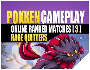 Mkd Vorah Spike Porn - Pokken Tournament Gameplay Online Ranked Matches Best Weavile Online  Battles Pokemon Fighting Game In this Pokken